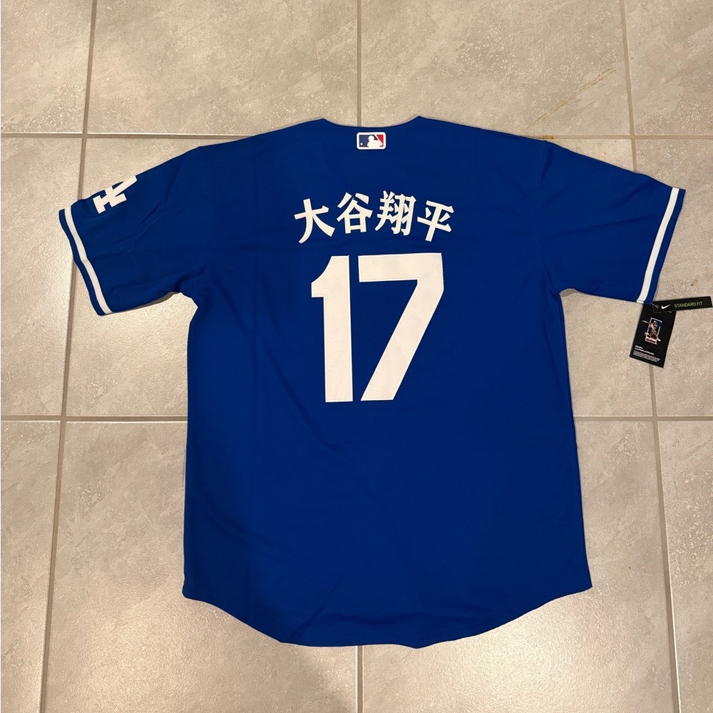 Shohei Ohtani Los Angeles Dodgers MLB Baseball Jersey new with tags men’s large